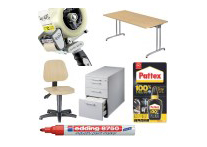 Office products, facilities and technics, papeterie