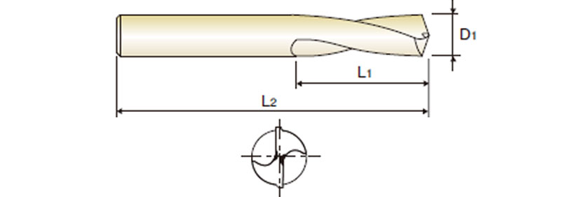 HSSCo8, NC-ANBOHRER 142°, LANG 6X20X140